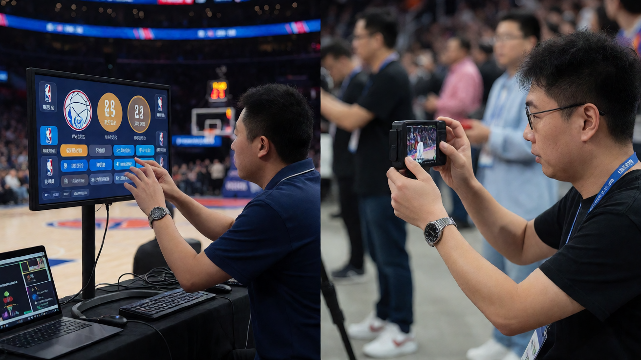 篮球赛事实时比分服务展示NBA比赛数据