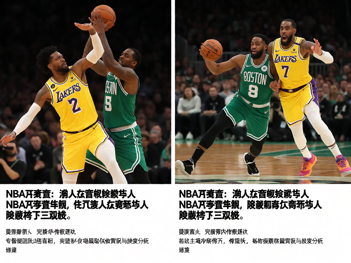 NBA季后赛湖人队与凯尔特人队的激烈对抗
